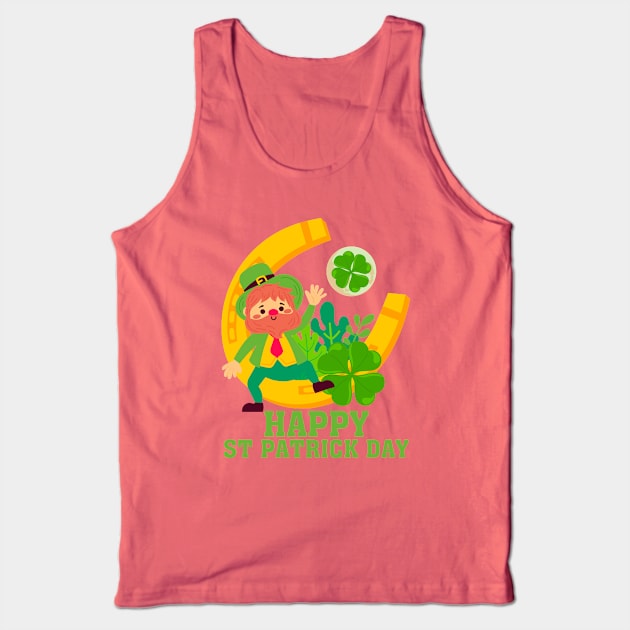 Happy st patrick day Tank Top by malkoala